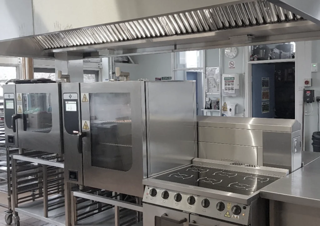 Kitchen install at orchard infants