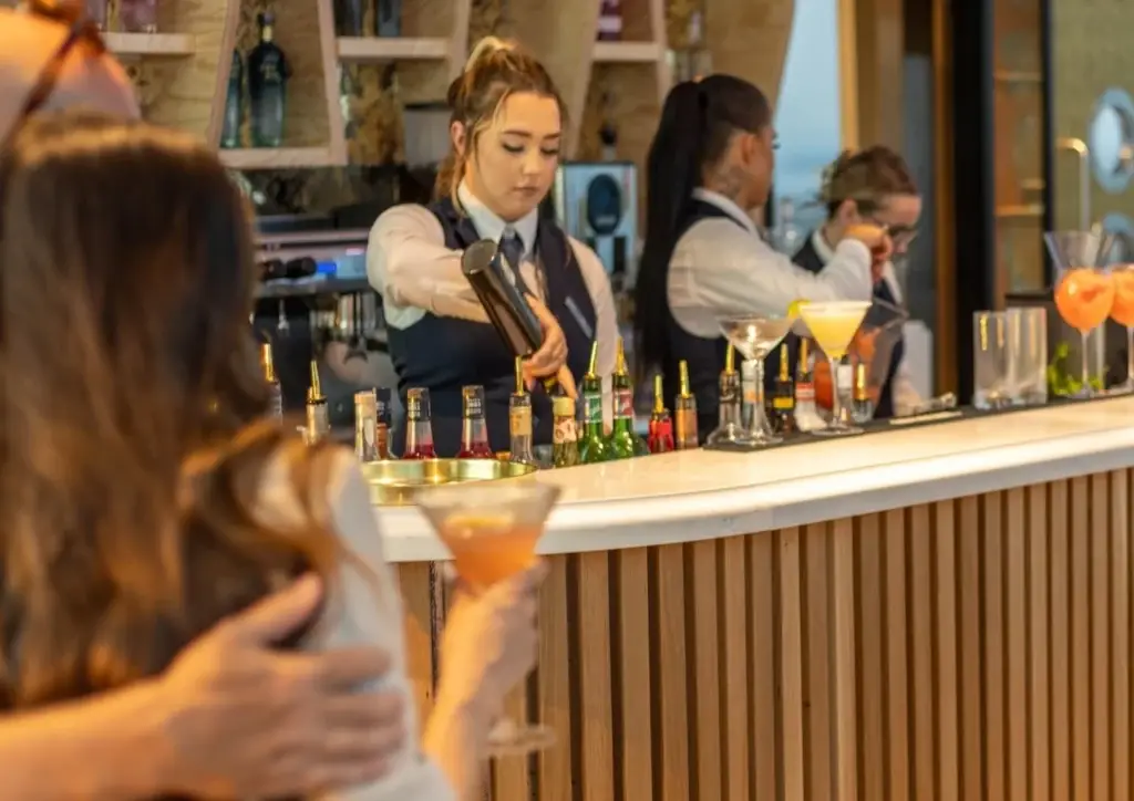 Kitchen install at spinnaker tower